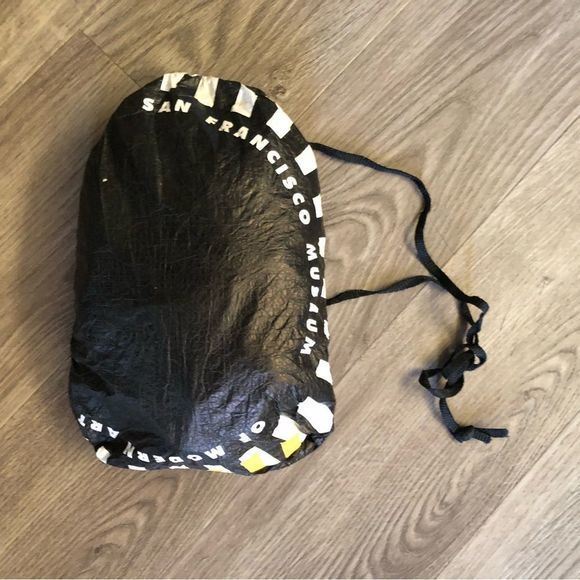 Leslie Jordan SF Moma Jacket Vintage Tyvek Size Medium biker‎ cycling pop art - Picture 9 of 9